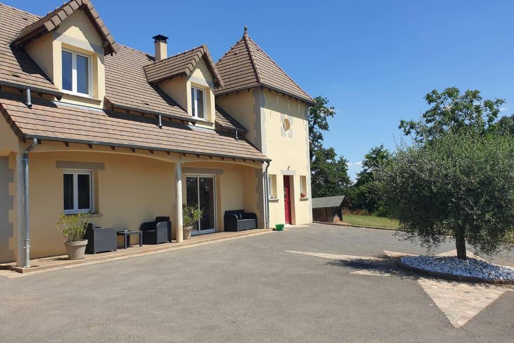 Villa Avec Piscine, Jacuzzi Et Vue Imprenable ! Herry Exteriör bild