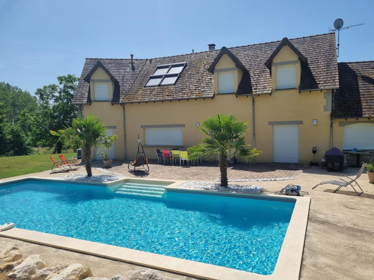 Villa Avec Piscine, Jacuzzi Et Vue Imprenable ! Herry Exteriör bild